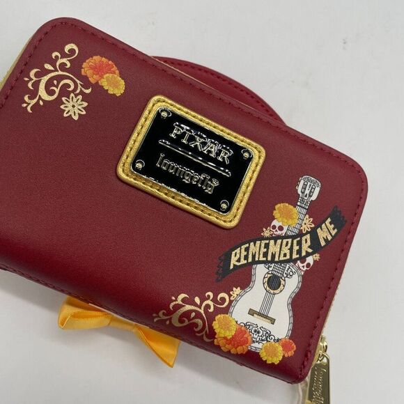 Loungefly Disney Pixar Coco Miguel Cosplay Zip Around Wallet NWT - Picture 3 of 8
